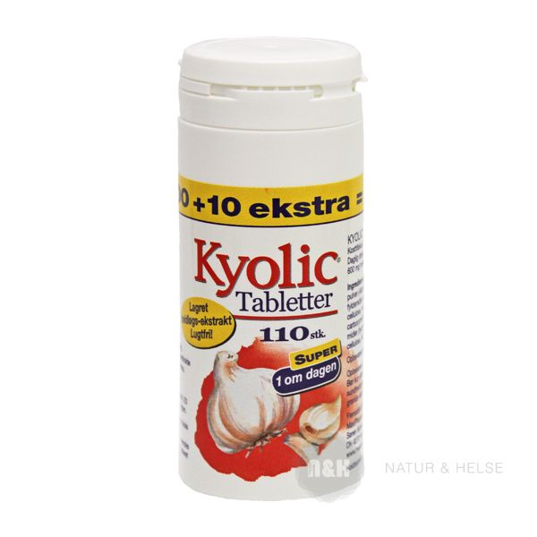 Kyolic 1 om dagen 110 tabletter
